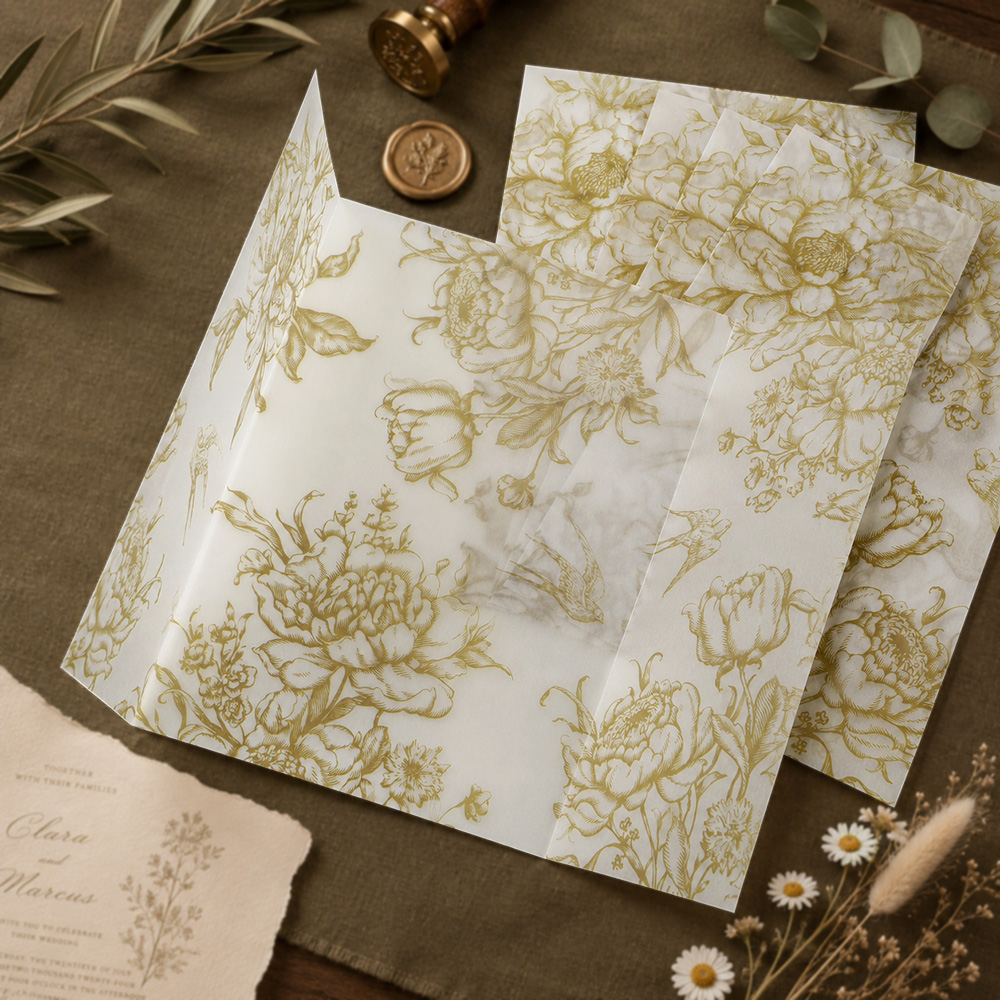 Wedding Envelopes - 20/50 piezas de papel de vitela