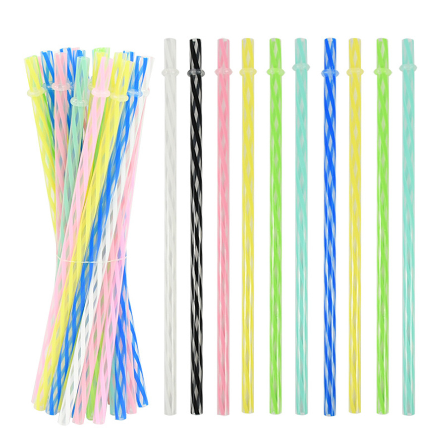 Wedding Supply In Bulk - 25 Pajitas de Plástico Reutilizables con