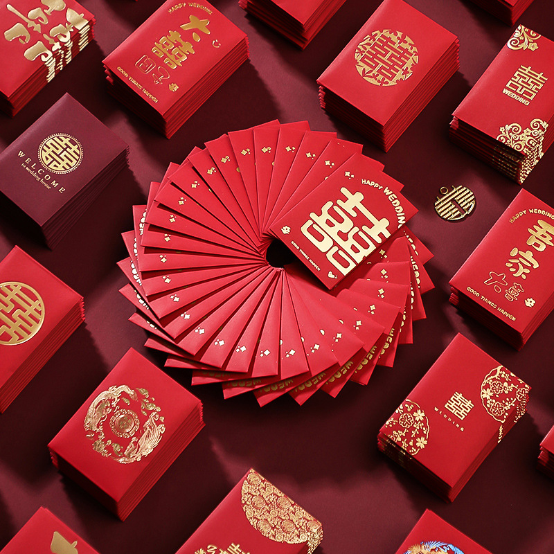 Wedding Envelopes - Sobres Rojos de Año Nuevo Chino,