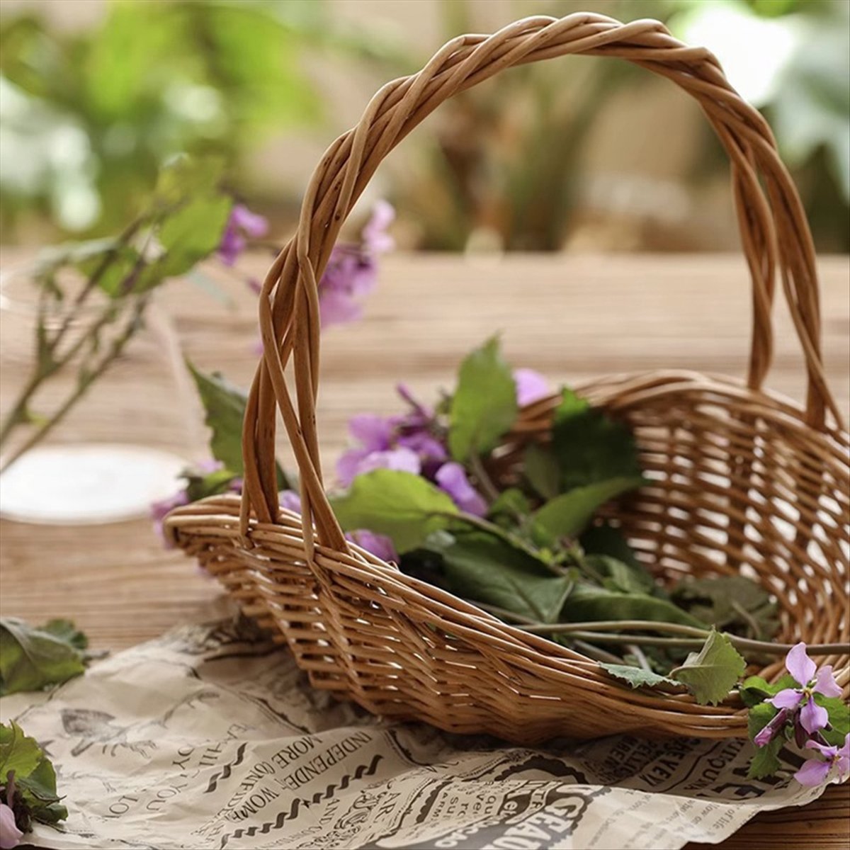 Flower Girl Basket - Cesta de picnic ABST, cesta de