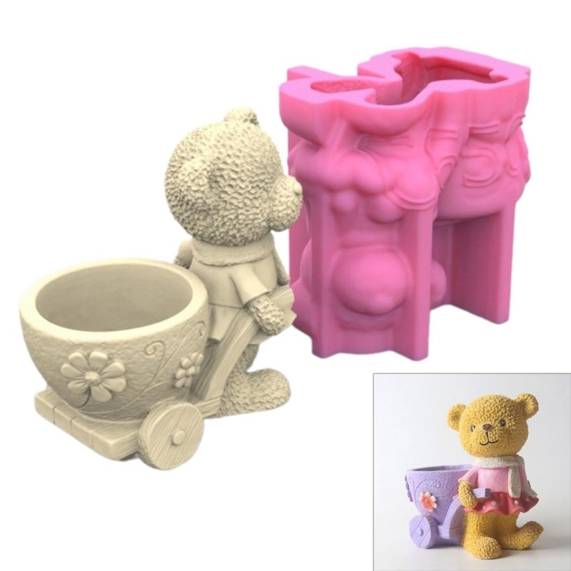 Flower Girl Basket - Molde silicona para macetas flores DIY
