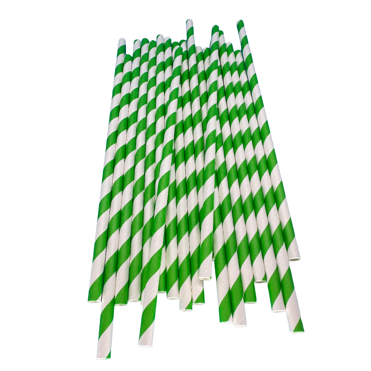 Wedding Supply In Bulk - Pajitas biodegradables de papel verde y