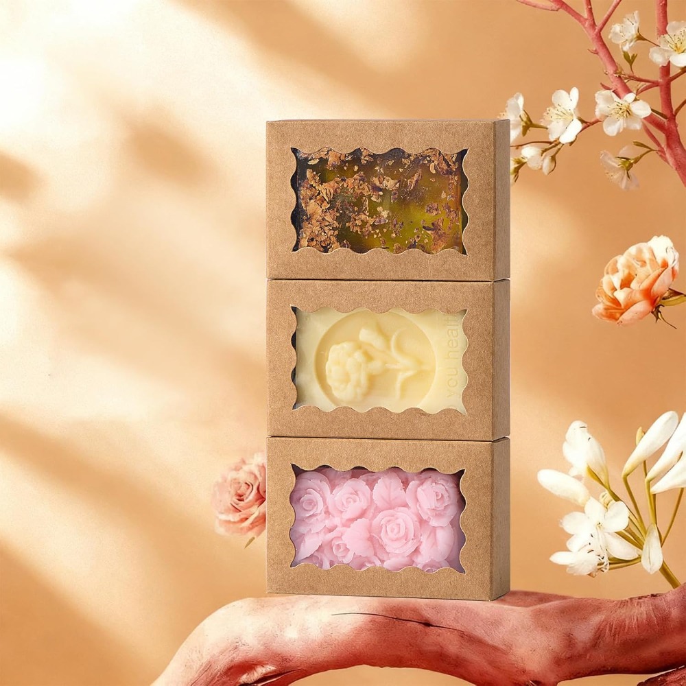Wedding Favor Box - Caja de Regalo de Jabón Kraft