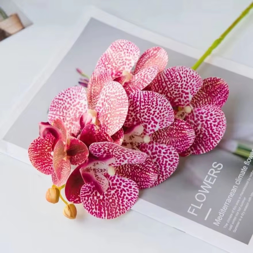 Flores artificiales 3D, maripo - Flower Girl Basket reseña y precio