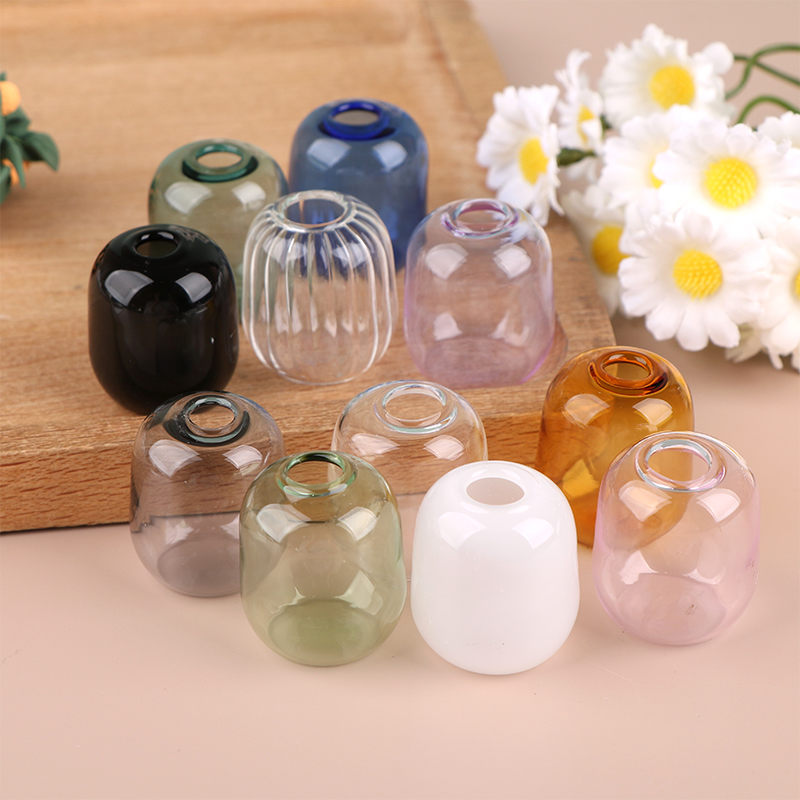 Mini jarrón de cristal para ca - Flower Girl Basket reseña y precio