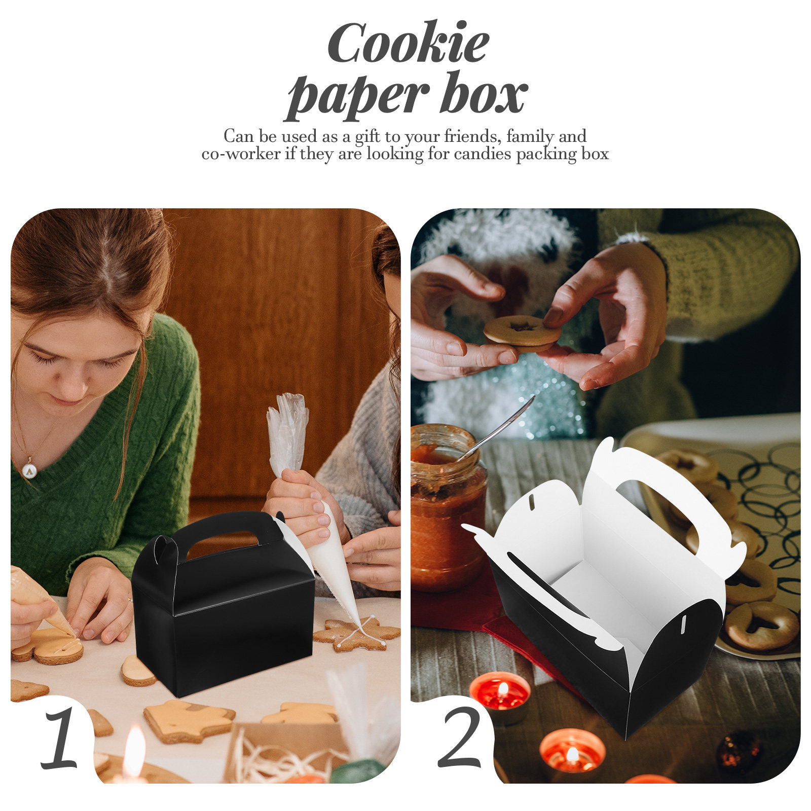 Caja de cartón para pasteles,  - Wedding Favor Box reseña y precio