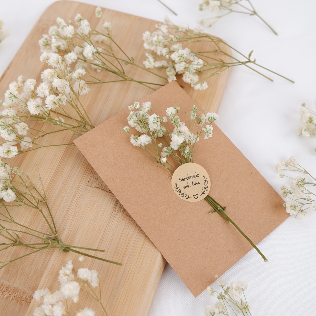 Flores secas Mini flores secas - Flower Girl Basket reseña y precio