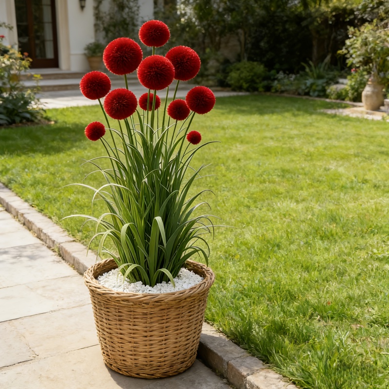 4 piezas = 12 tallos, florero  - Flower Girl Basket reseña y precio