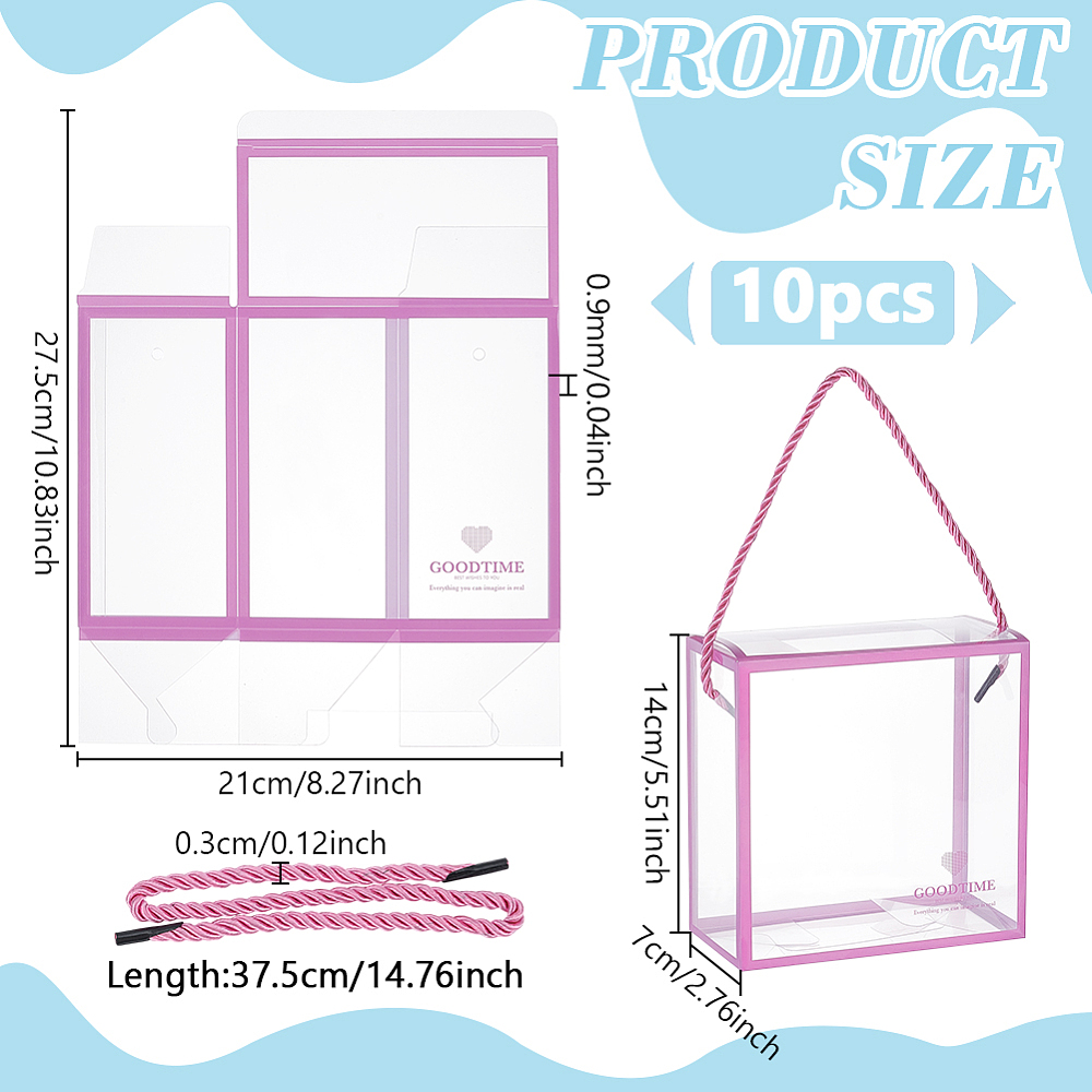 10 cajas transparentes para re - Wedding Favor Box reseña y precio