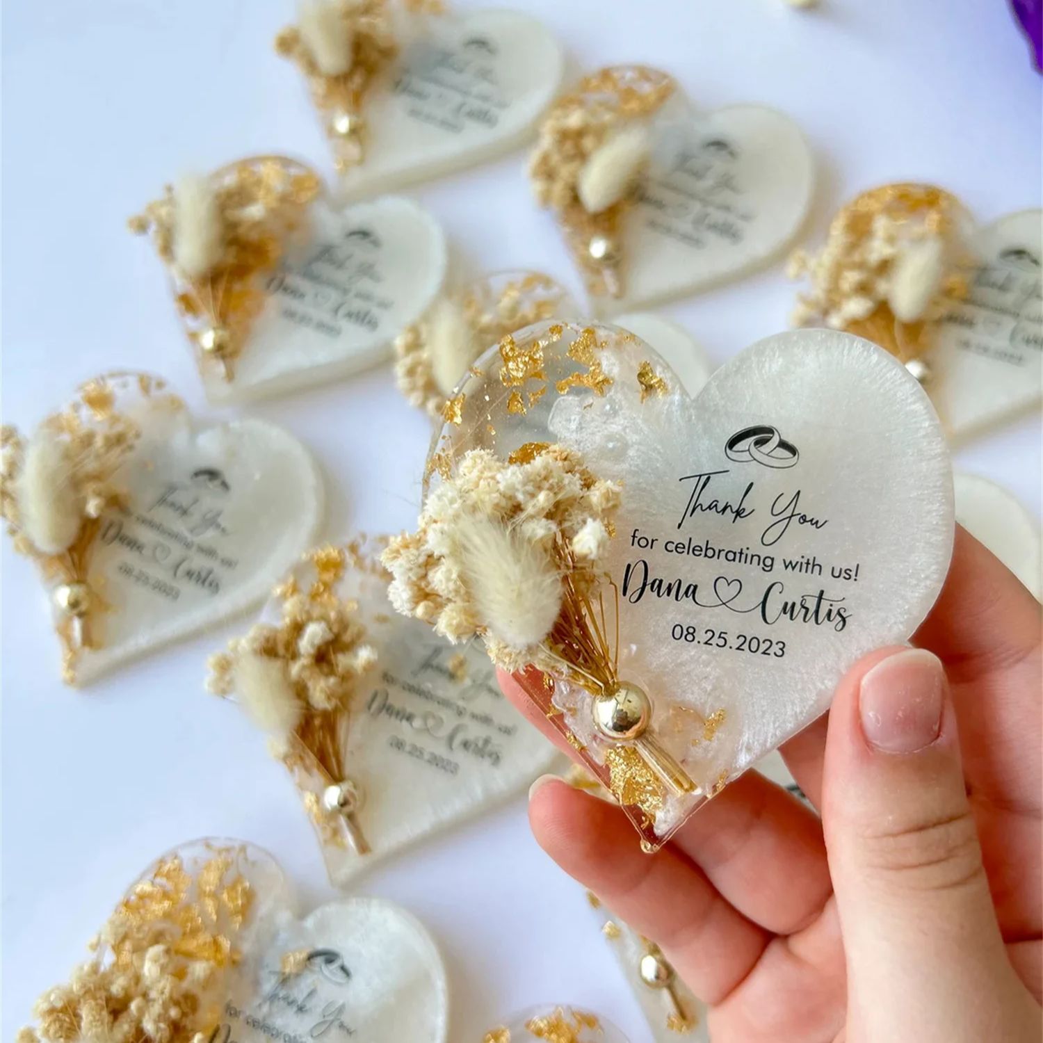 Favor magnético personalizado  - Wedding Favor Box reseña y precio
