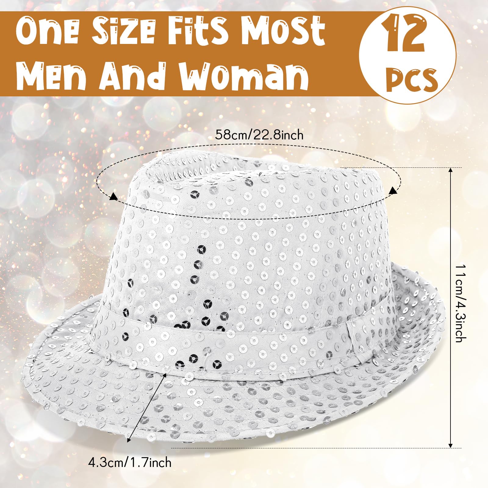 12-36 piezas de sombreros de l - Wedding Supply In Bulk reseña y precio