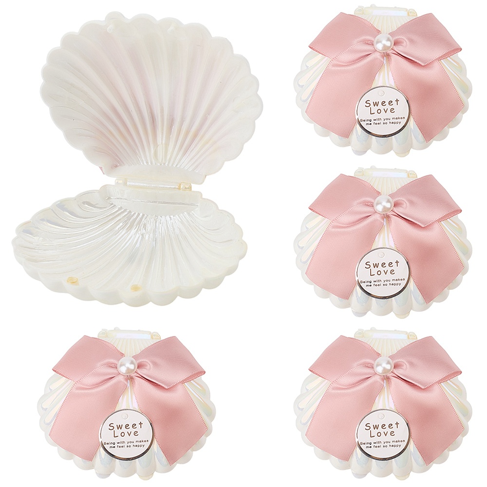 Cajas de plástico con forma de - Wedding Favor Box reseña y precio