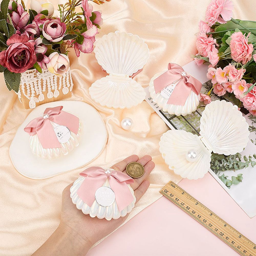 Cajas de plástico con forma de - Wedding Favor Box reseña y precio