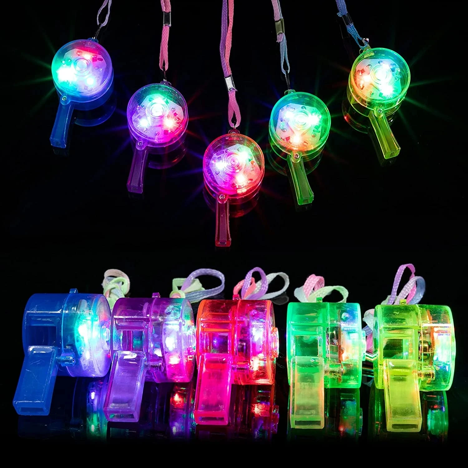 Silbatos LED luminosos, silbat - Wedding Supply In Bulk reseña y precio