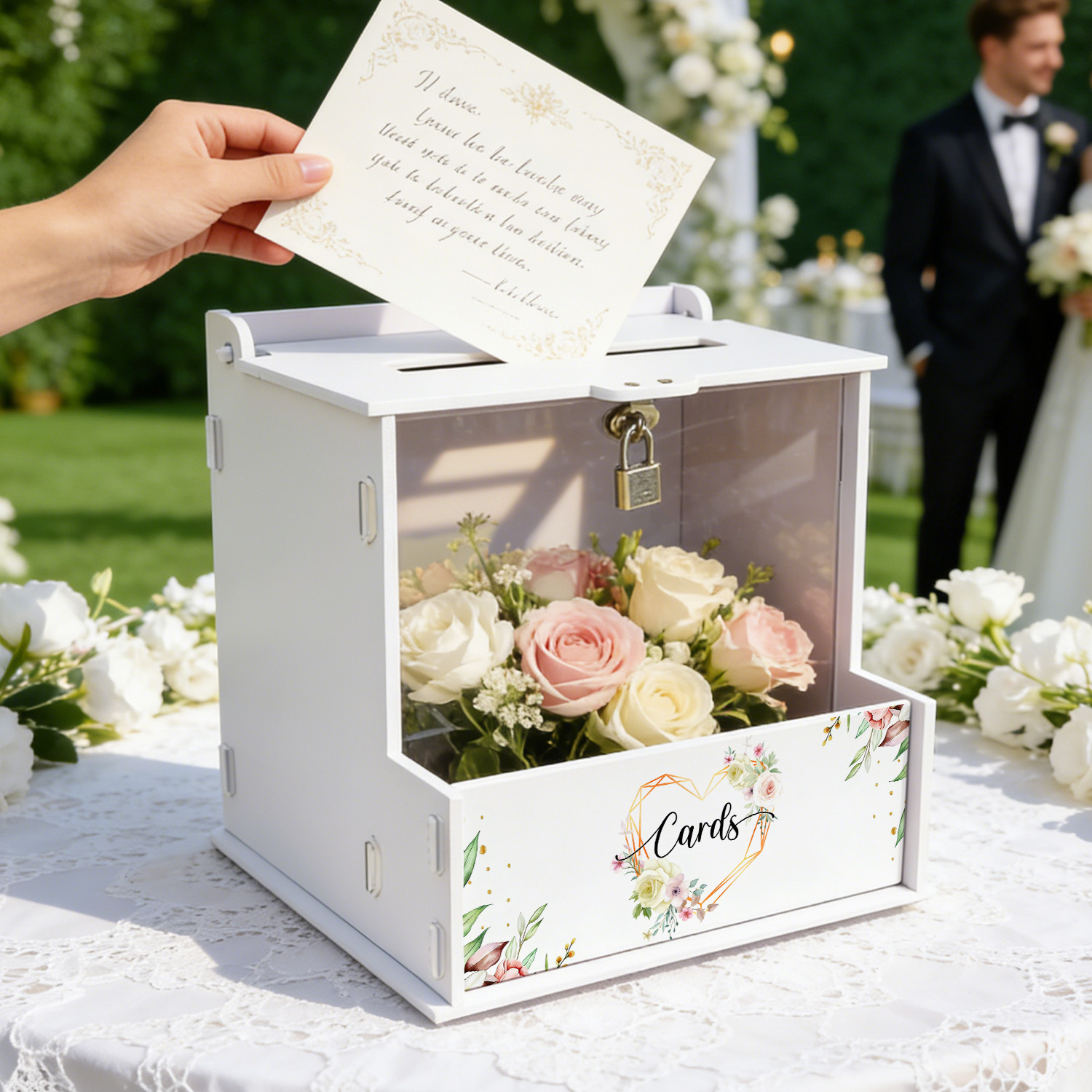Cajas de Regalo de PVC Blancas - Wedding Favor Box reseña y precio