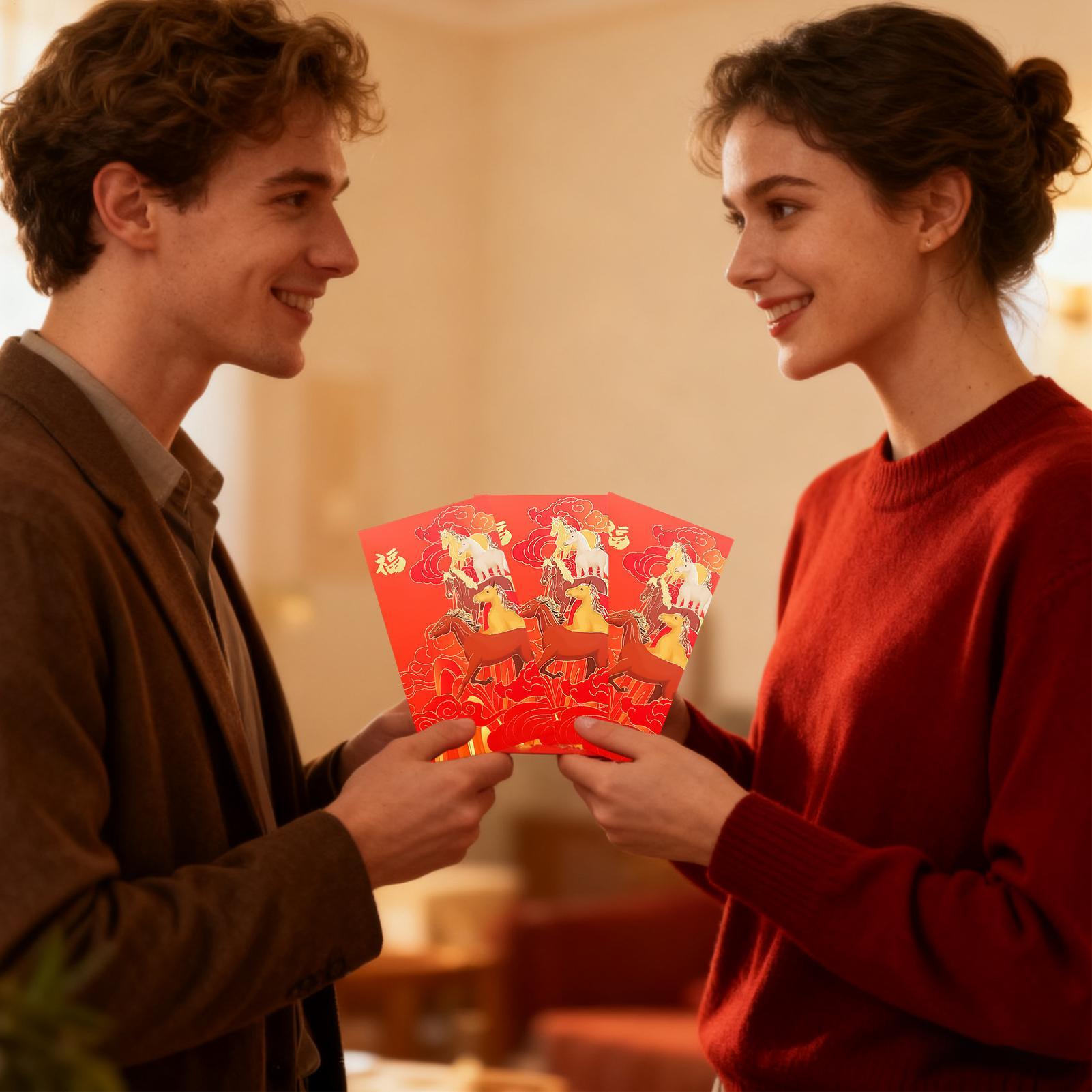 Sobre rojo chino, paquete de d - Wedding Envelopes reseña y precio