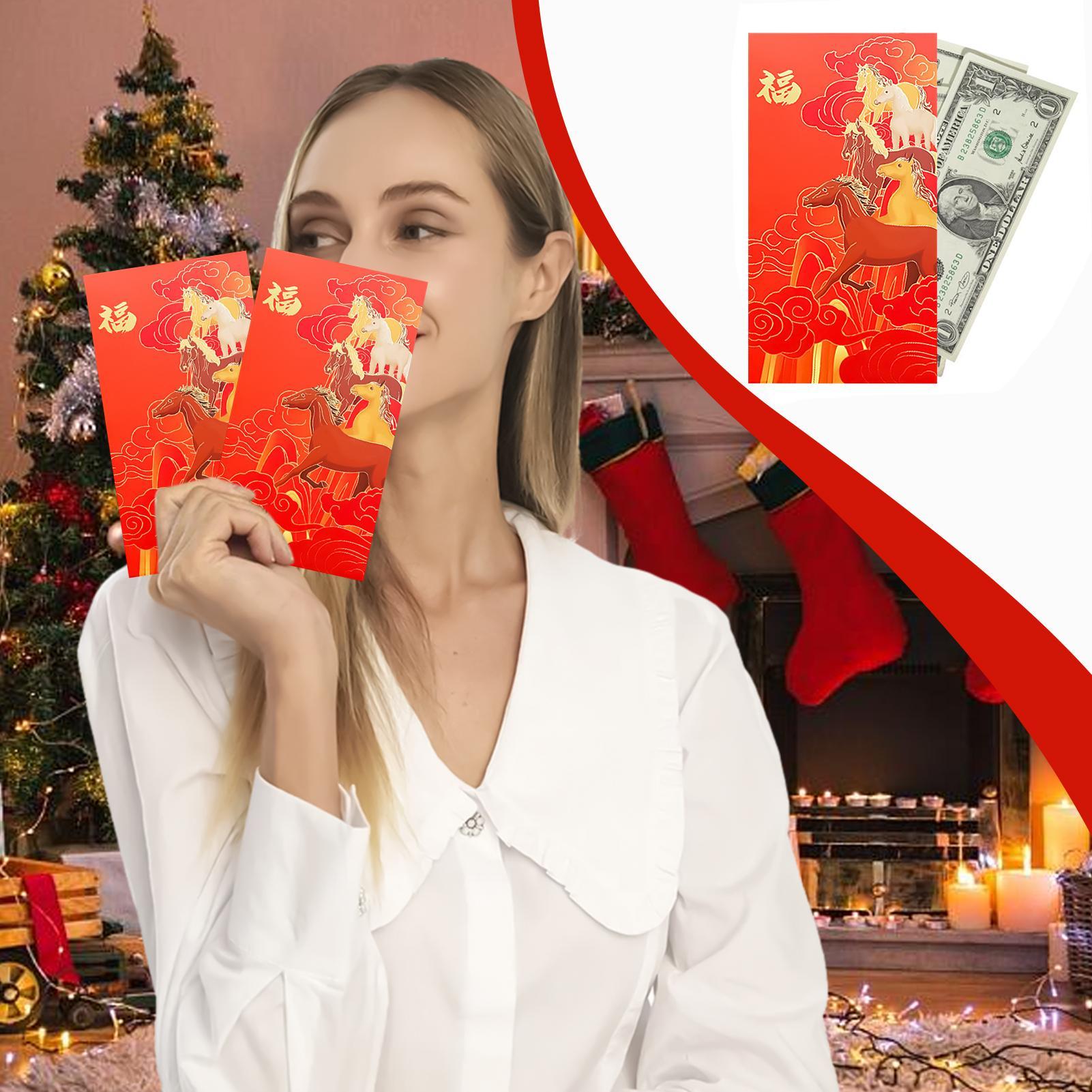 Sobre rojo chino, paquete de d - Wedding Envelopes reseña y precio