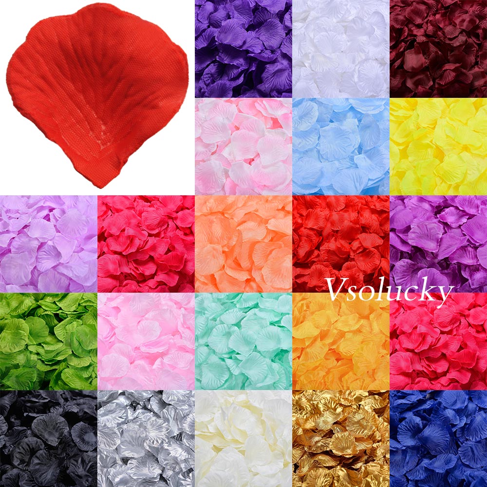 100 Uds. De pétalos de rosa de - Supply Wedding Venue reseña y precio