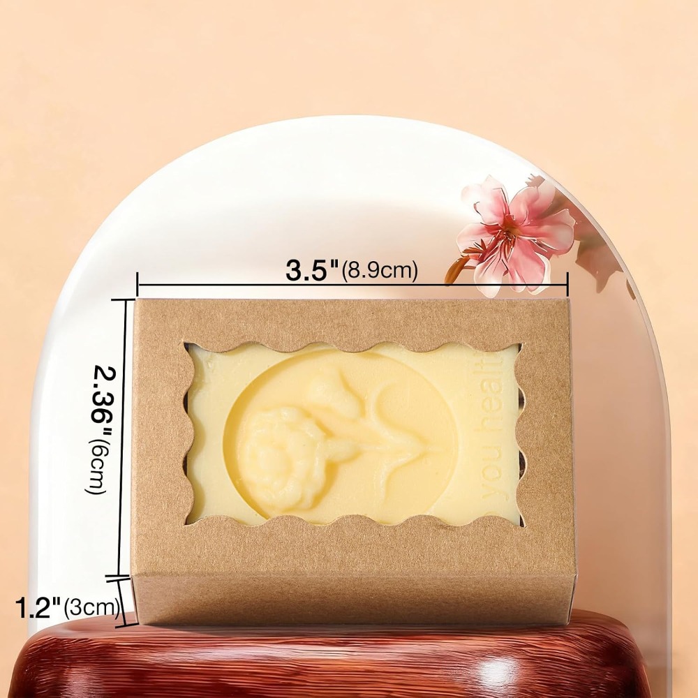 Caja de Regalo de Jabón Kraft  - Wedding Favor Box reseña y precio