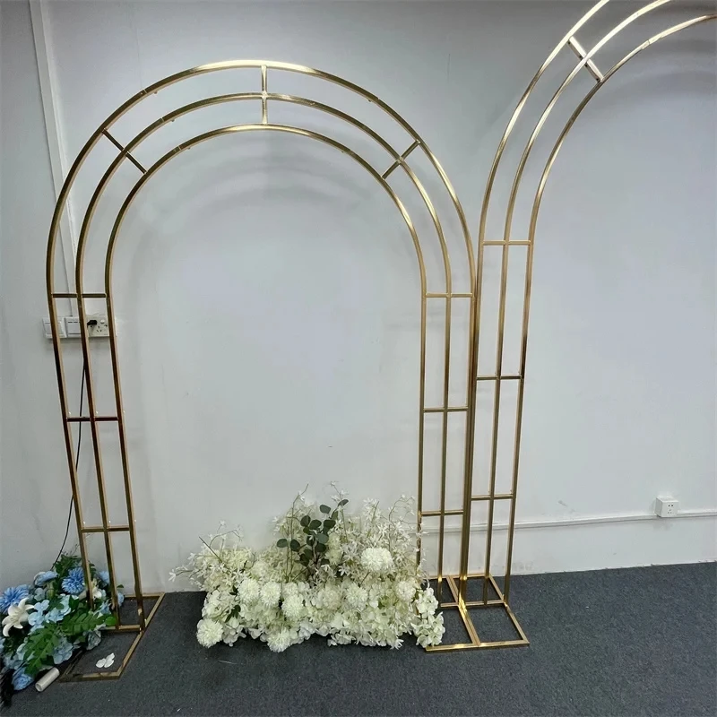 Soporte metálico dorado para a - Wedding Party Supply Store reseña y precio